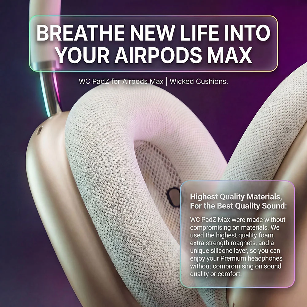 AirPods Max Ear Cushions – WC PadZ Max - Image 11