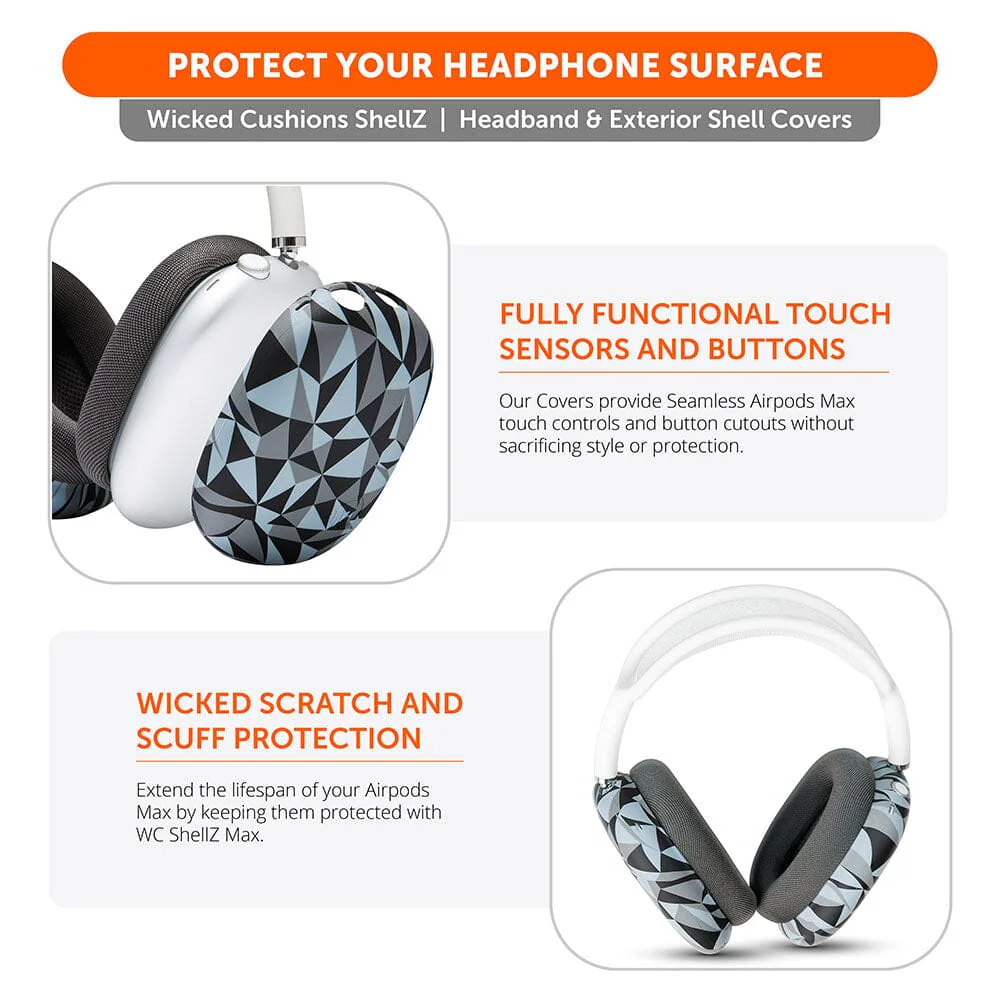 Airpods Max 1 & 2 Exterior Shell Covers - WC ShellZ Max - Image 65
