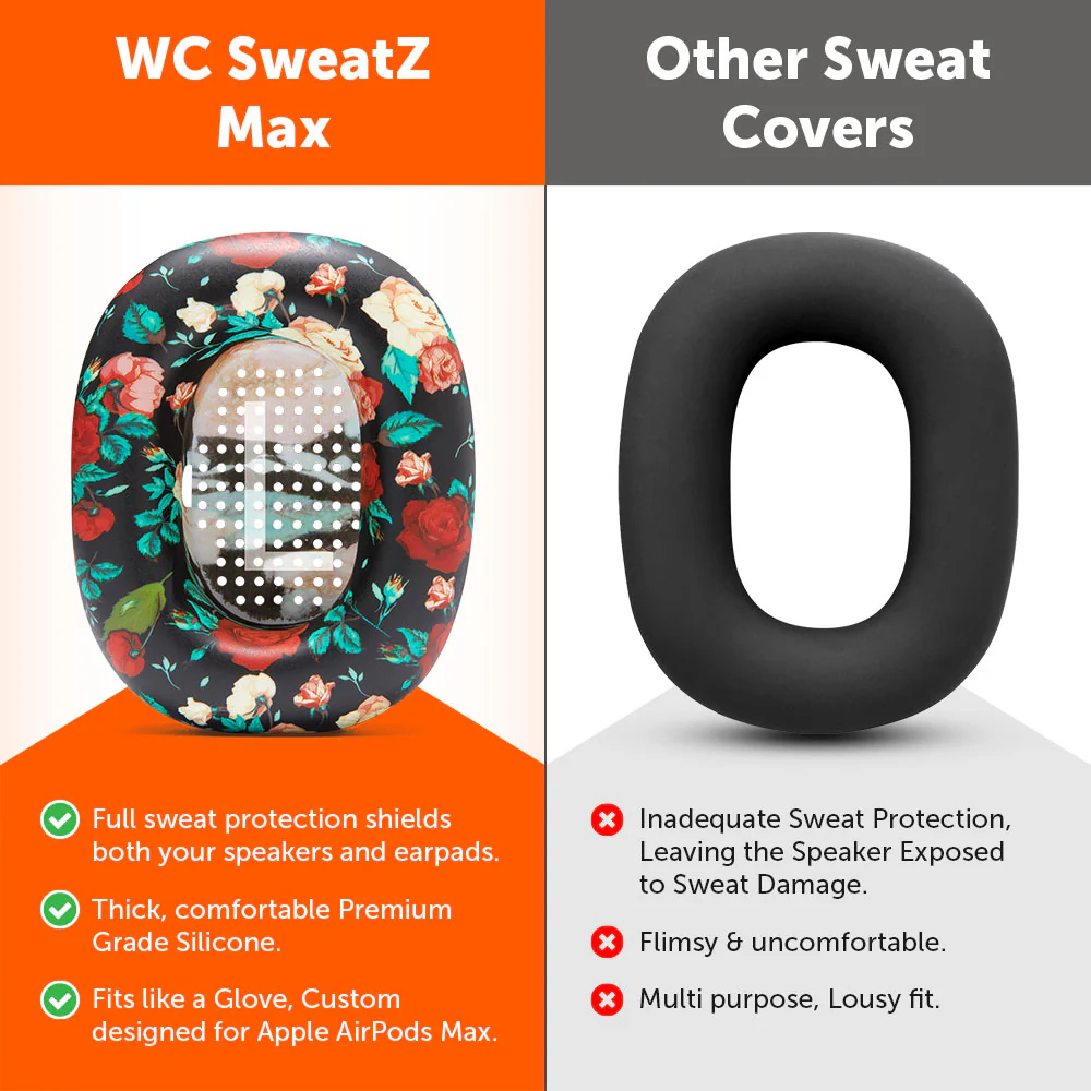 Apple Airpods Max 1 Earpad Sweat Covers - WC SweatZ Max - Image 100