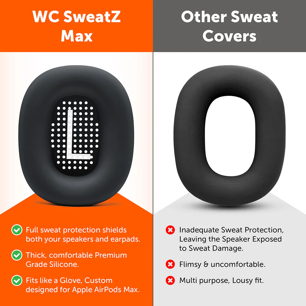 Apple Airpods Max 1 Earpad Sweat Covers - WC SweatZ Max - Image 12
