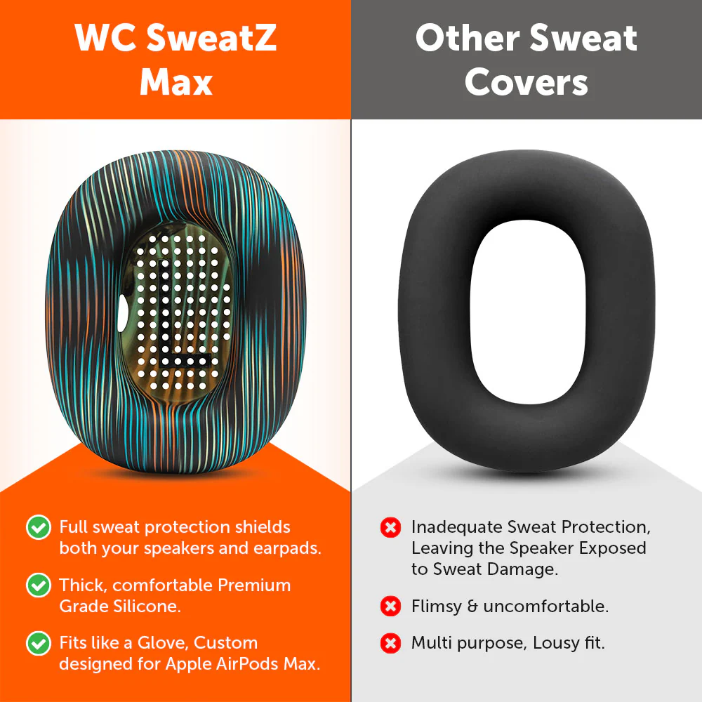 Apple Airpods Max 1 Earpad Sweat Covers - WC SweatZ Max - Image 148