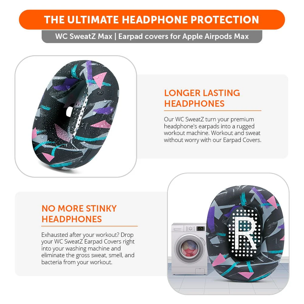 Apple Airpods Max 1 Earpad Sweat Covers - WC SweatZ Max - Image 19