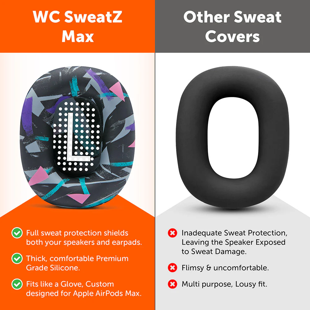 Apple Airpods Max 1 Earpad Sweat Covers - WC SweatZ Max - Image 20