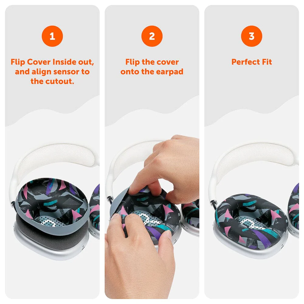 Apple Airpods Max 1 Earpad Sweat Covers - WC SweatZ Max - Image 22