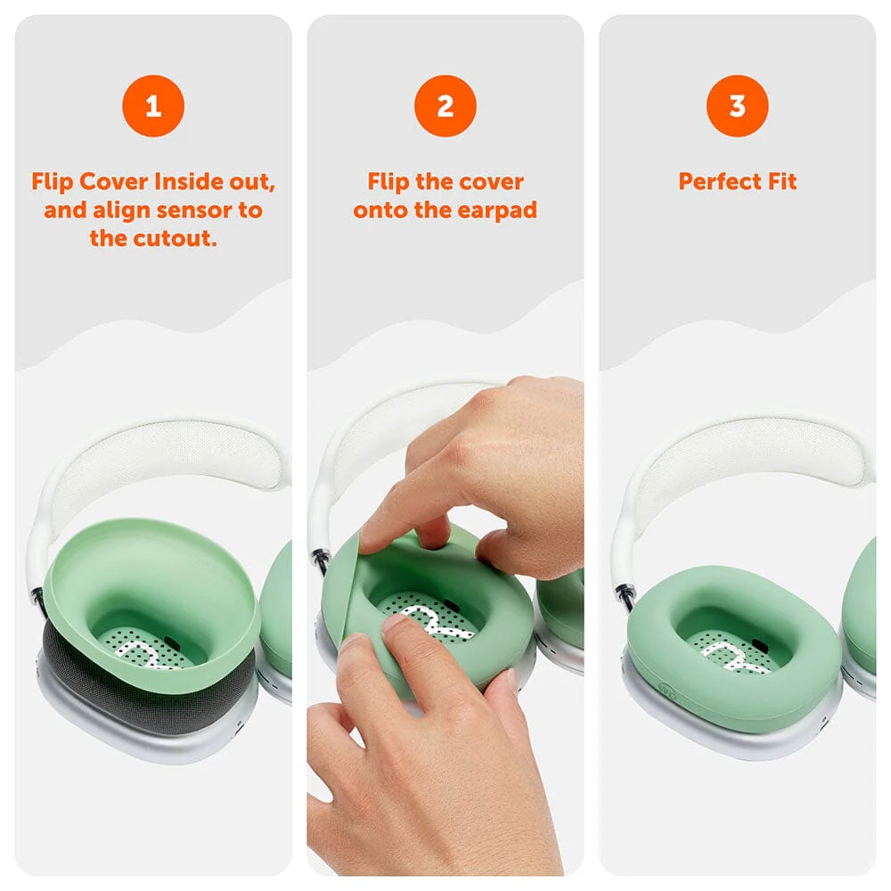 Apple Airpods Max 1 Earpad Sweat Covers - WC SweatZ Max - Image 54