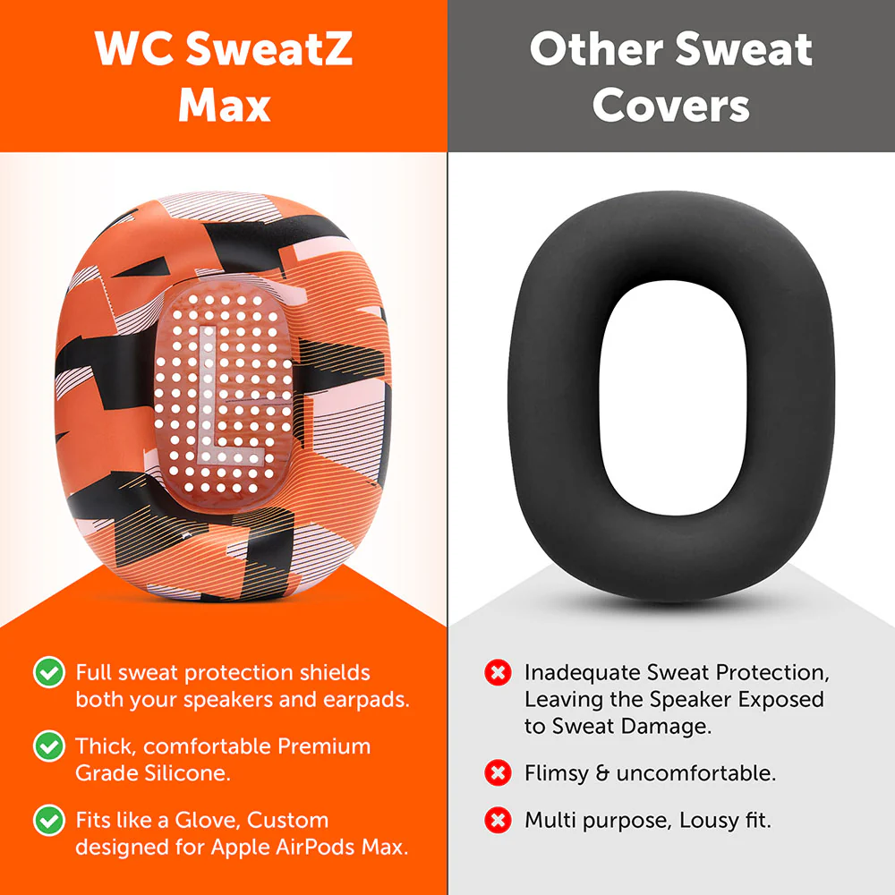 Apple Airpods Max 1 Earpad Sweat Covers - WC SweatZ Max - Image 84