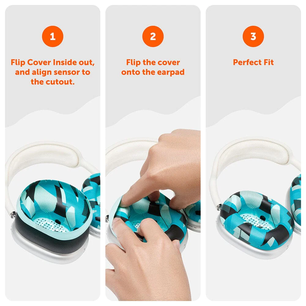 Apple Airpods Max 1 Earpad Sweat Covers - WC SweatZ Max - Image 94