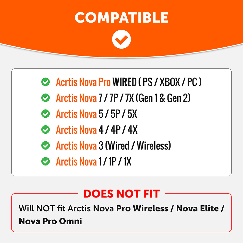 Earpads, Headband, & Speaker Plates Mod Kit for Arctis Nova Headsets - Image 36