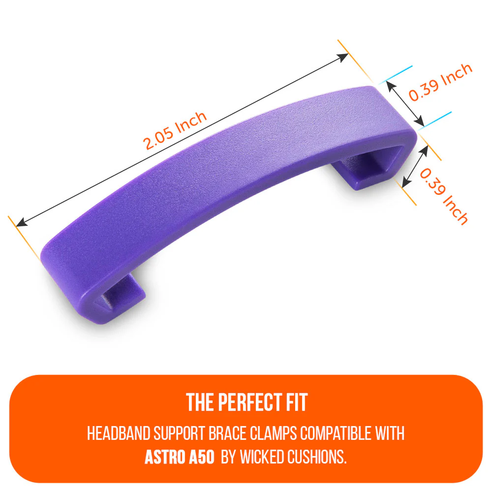 Headband Support Clamps for Astro A50 Gen 1/2/3/4/5/A50X – WC ClampZ A50 (2-Pack) - Image 17