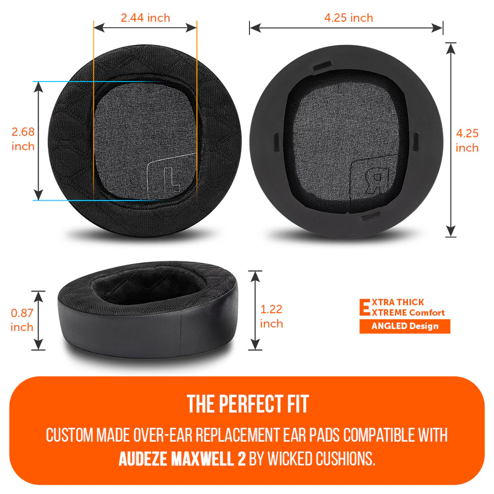 Audeze Maxwell 2 Cooling Gel Earpads – WC FreeZe Maxwell 2 - Image 5