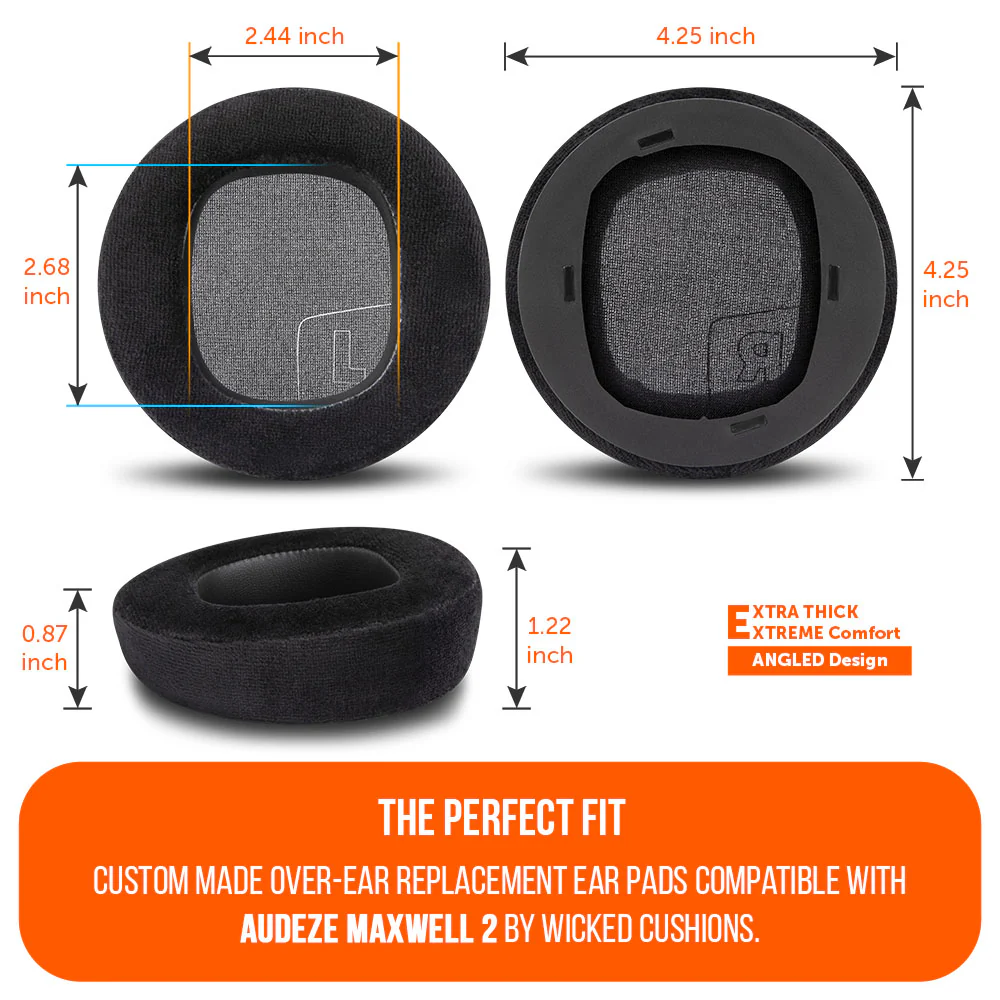 Audeze Maxwell 2 FPS Earpads – WC StealthZ Maxwell 2 - Image 6