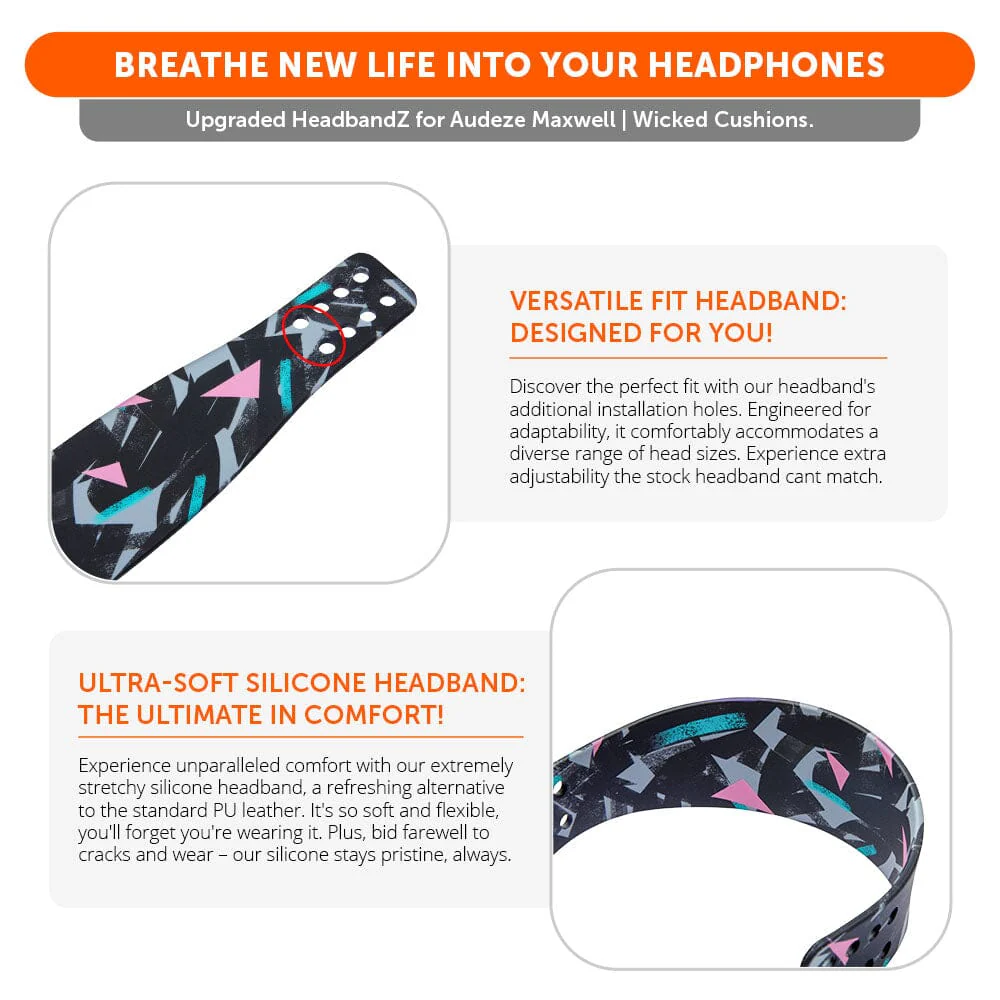 Upgraded Silicone Headband for Audeze Maxwell 1 and 2 - WC HeadbandZ - Image 10