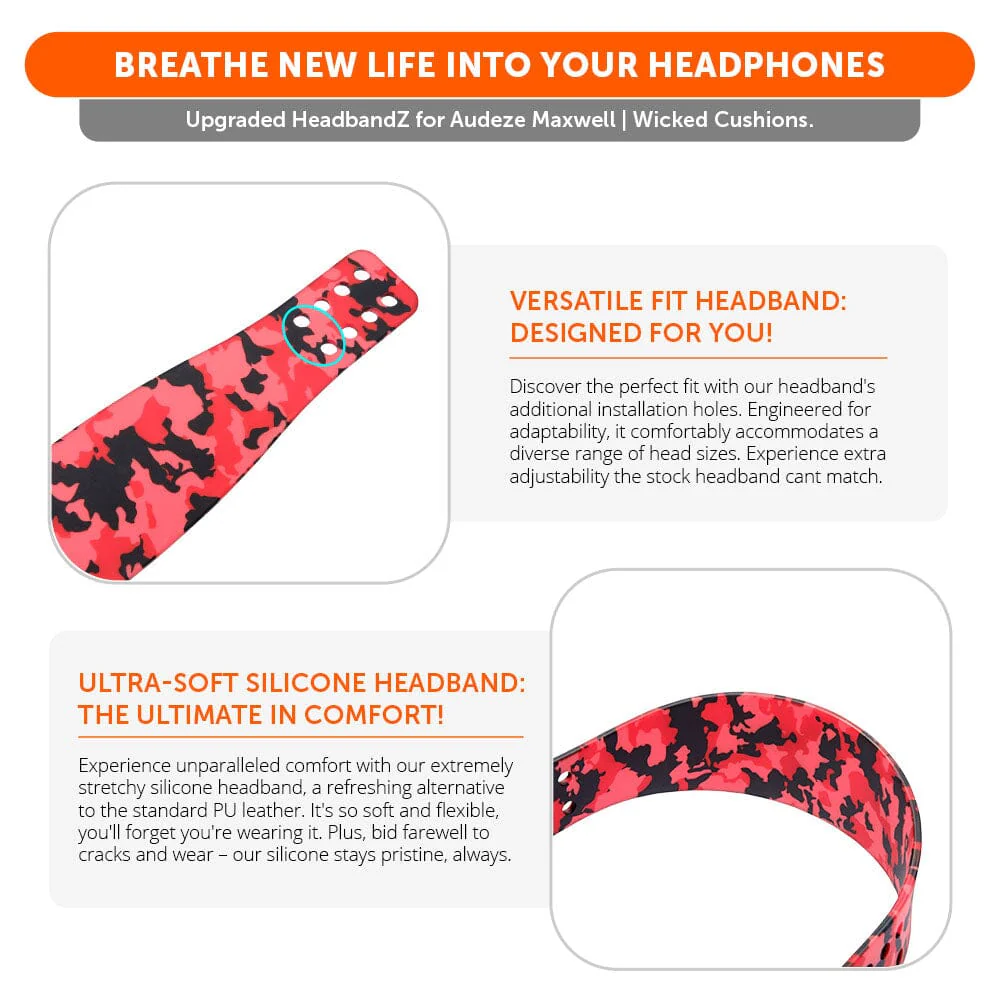 Upgraded Silicone Headband for Audeze Maxwell 1 and 2 - WC HeadbandZ - Image 24