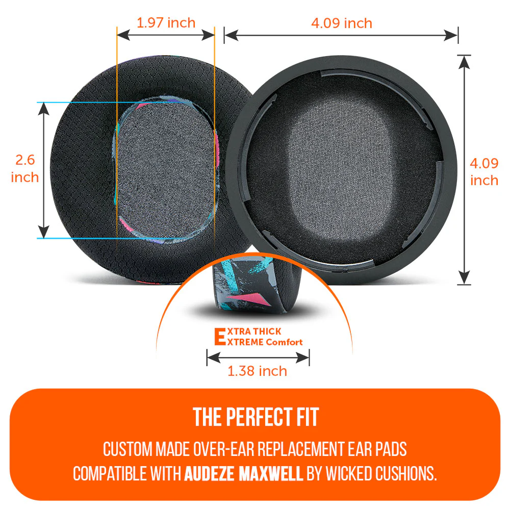 Audeze Maxwell Headband & Earpad Upgrade Kit – WC Mod Kit Maxwell V2 - Image 11