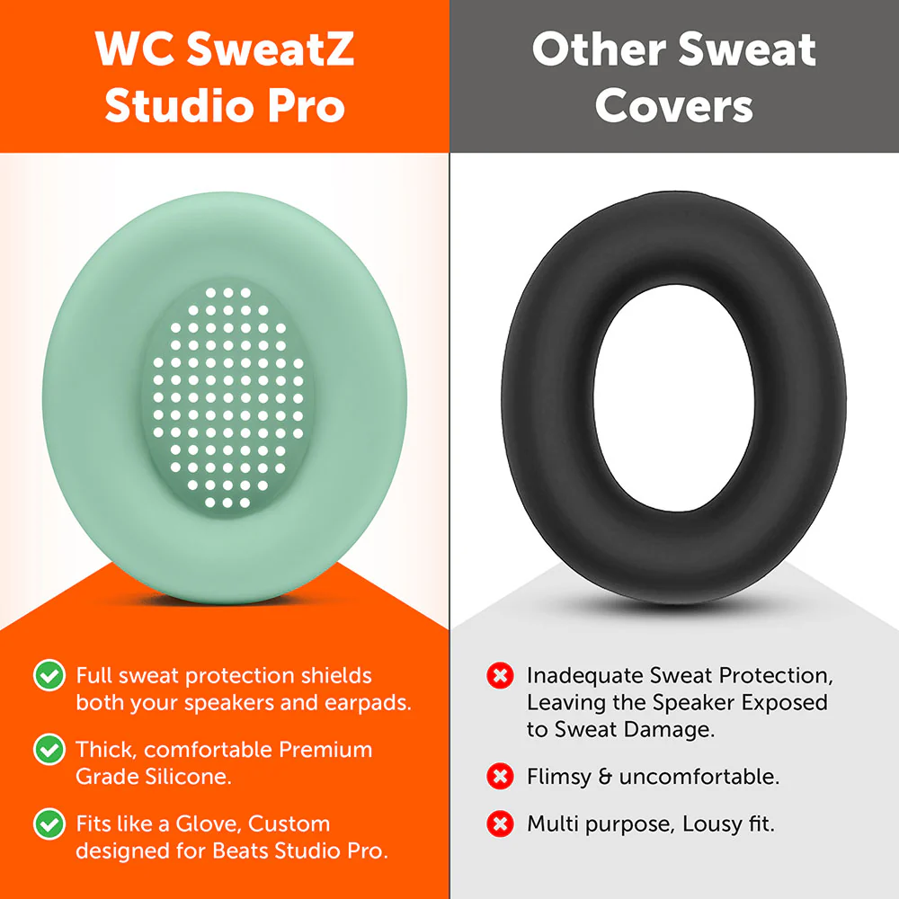 Beats Studio Pro Earpad Sweat Covers - WC SweatZ Studio Pro - Image 51