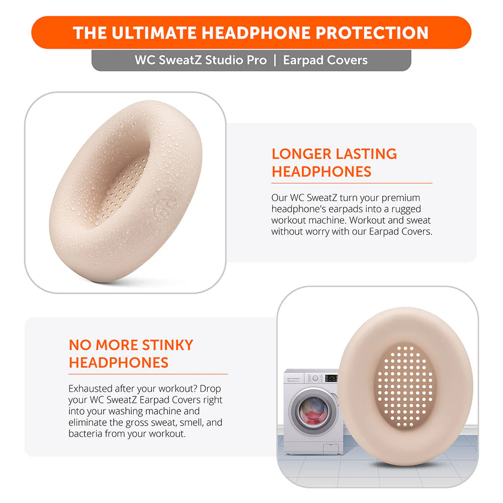 Beats Studio Pro Earpad Sweat Covers - WC SweatZ Studio Pro - Image 74