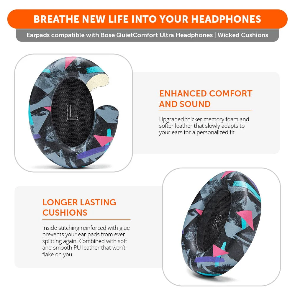 Bose QuietComfort Ultra Gen 1 & Gen 2 Earpads - WC PadZ QC Ultra - Image 17