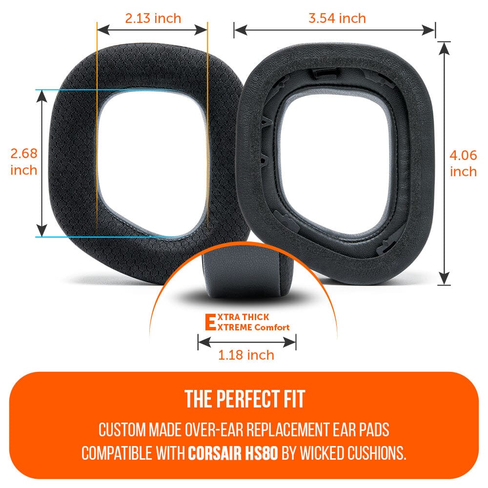 Corsair HS80 Earpads - WC FreeZe Cooling Gel - Image 4