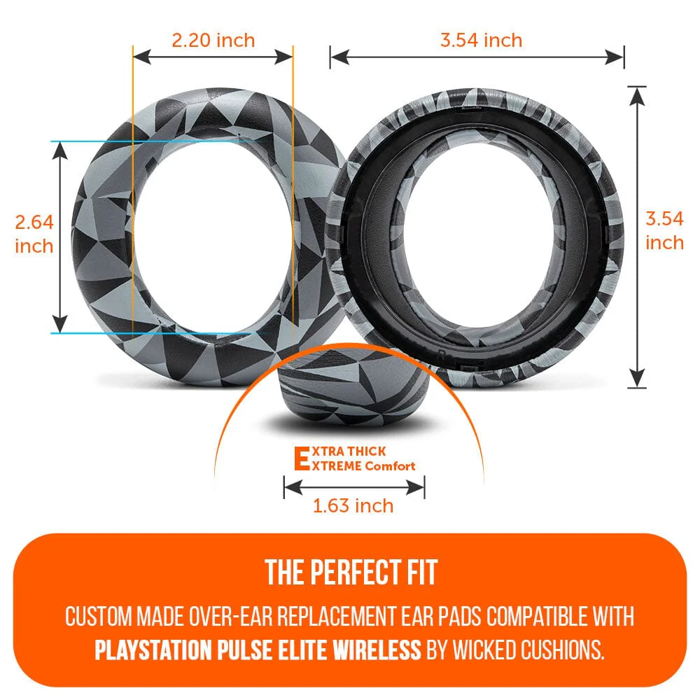 PlayStation Pulse Elite PU Leather Earpads - WC PadZ Pulse Elite - Image 28