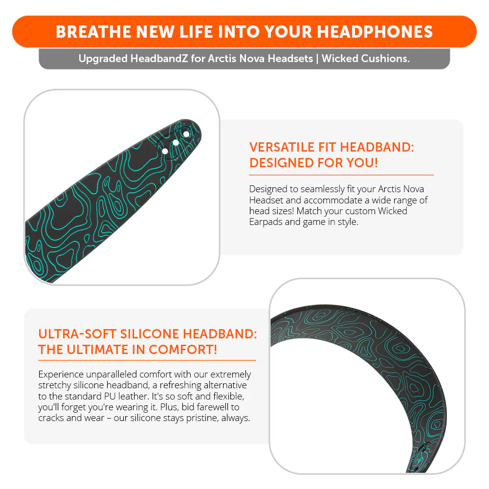 (RandomFrankP) Upgraded Headband Replacement for Arctis Nova Headphones - Image 4