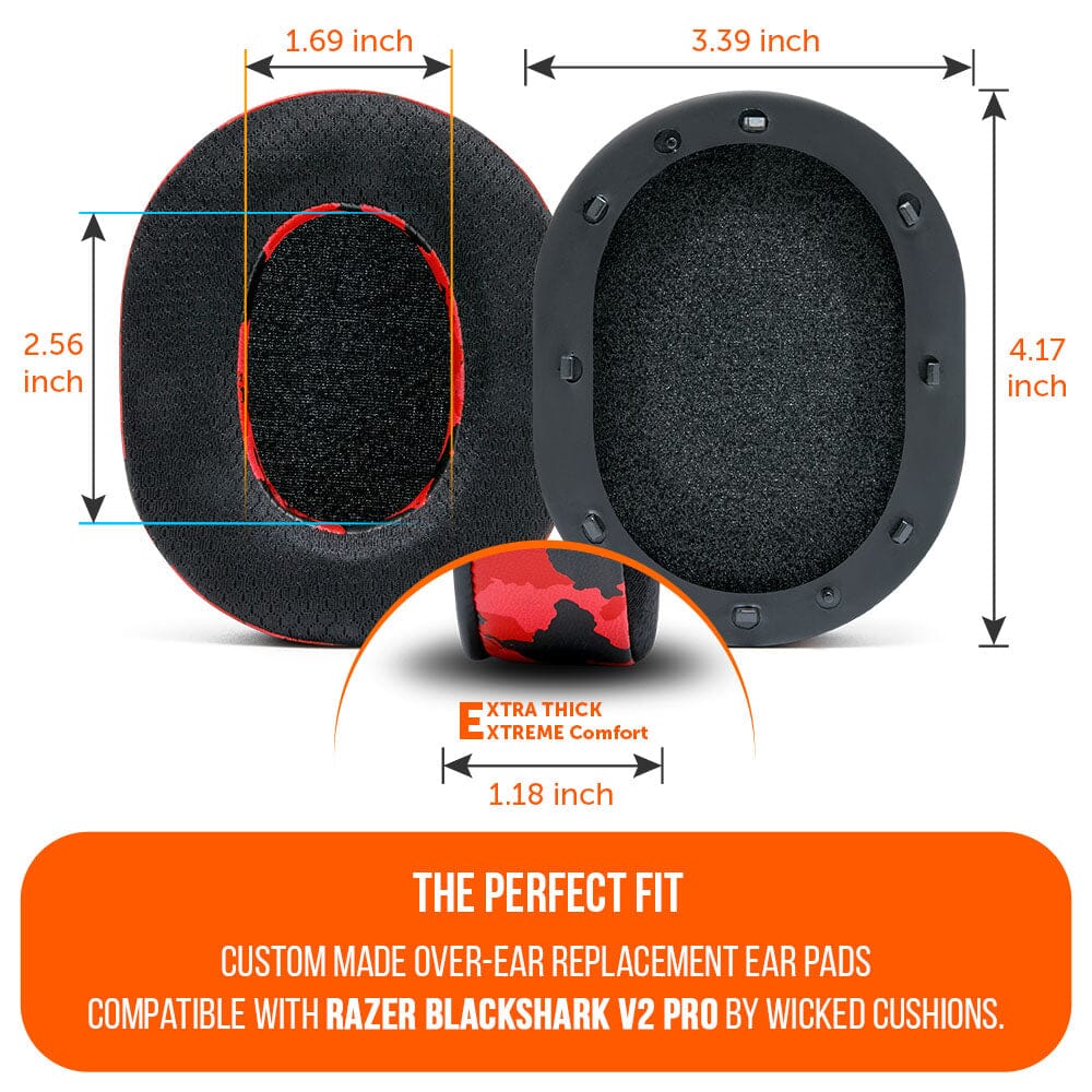 Razer Blackshark V2 Pro Earpads - WC FreeZe Cooling Gel (PRE 2023 model) - Image 16