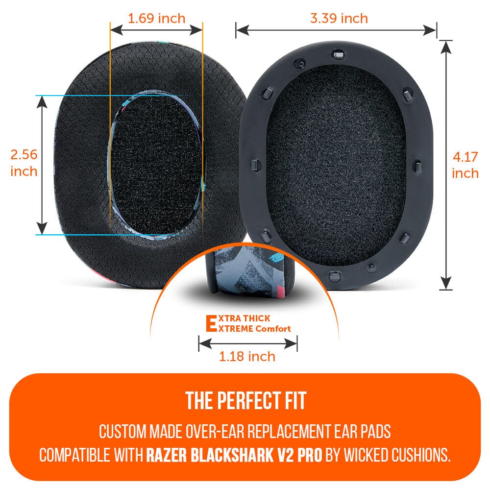 Razer Blackshark V2 Pro Earpads - WC FreeZe Cooling Gel (PRE 2023 model) - Image 22