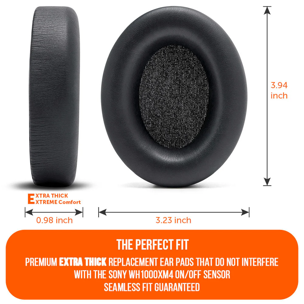 Replacement Ear Pads For Sony WH1000XM4 Over-Ear Headphones - Image 3