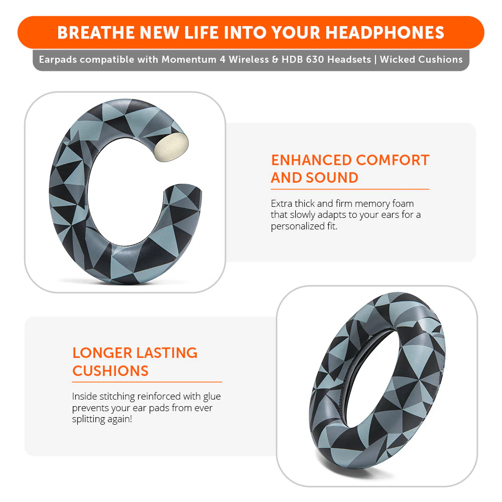 Sennheiser Momentum 4 & HDB 630 Earpads - WC PadZ Momentum 4 & HDB 630 - Image 27