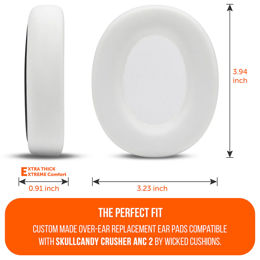 Upgraded Skullcandy Crusher ANC 2 Earpads - WC PadZ Crusher ANC 2 - Image 28