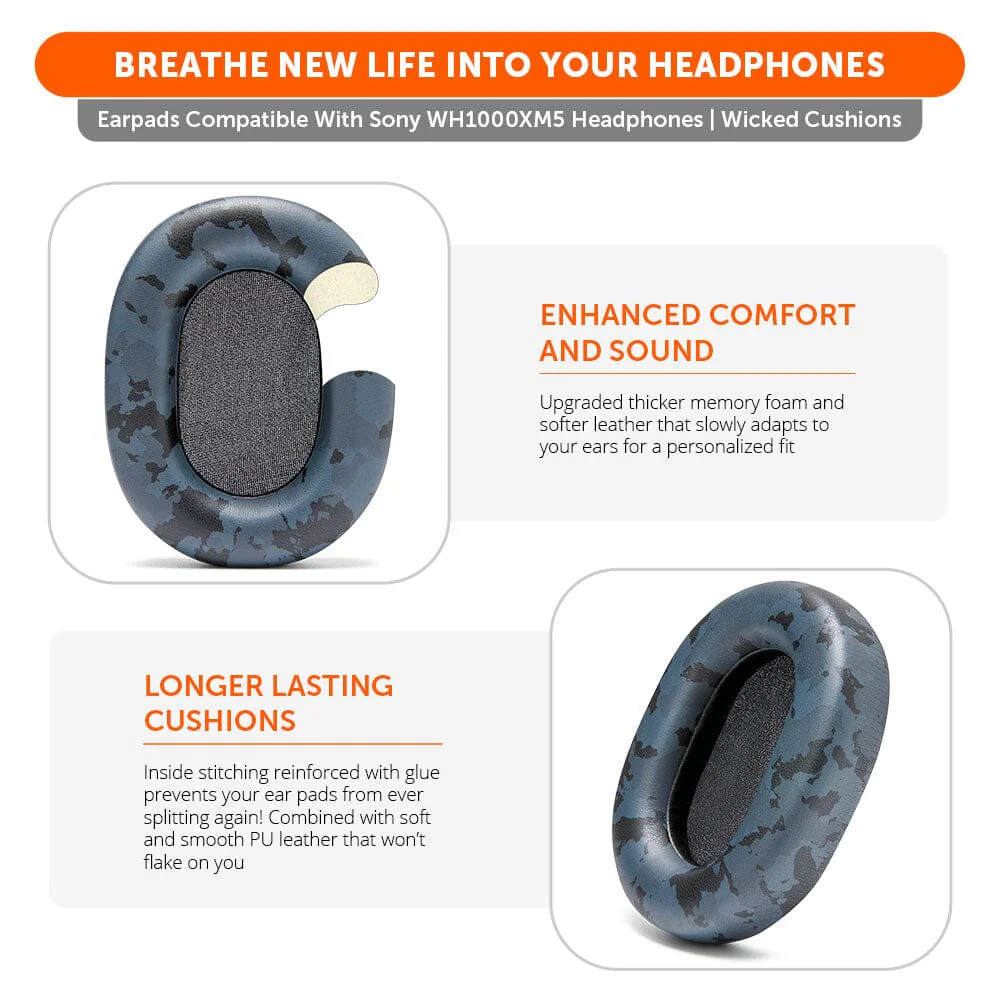 Upgraded Sony XM5 Replacement Ear Pads - Image 33