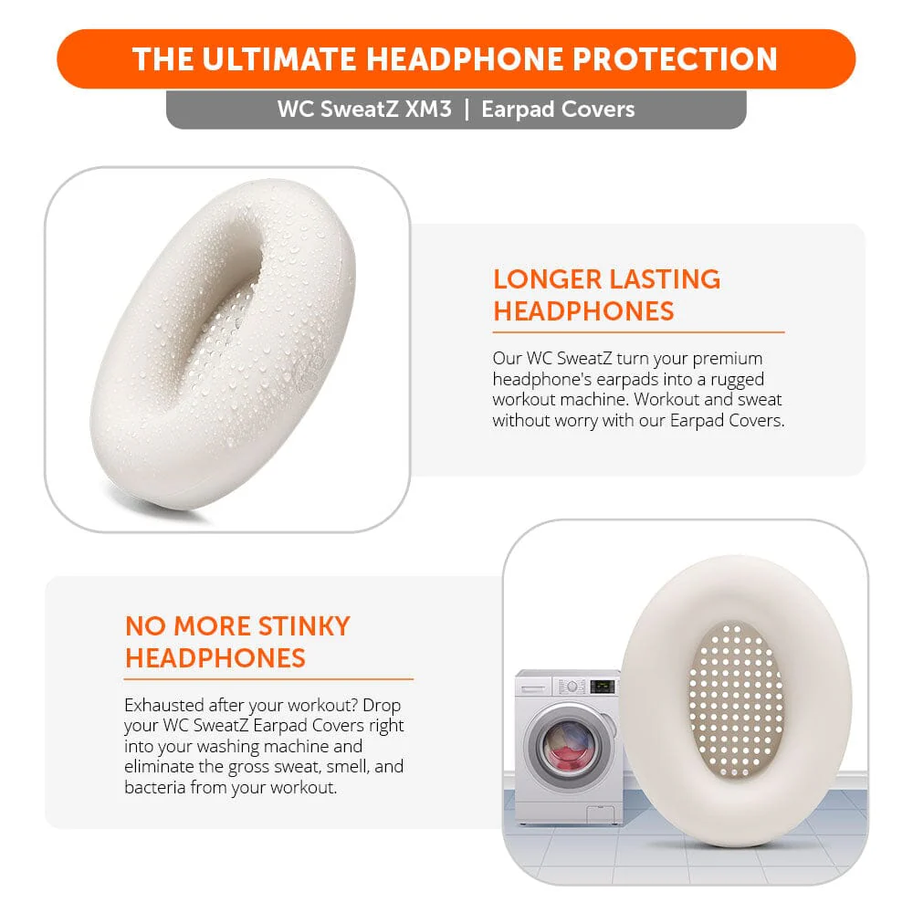 Sony WH-1000XM3 Earpad Sweat Covers - WC SweatZ - Image 10