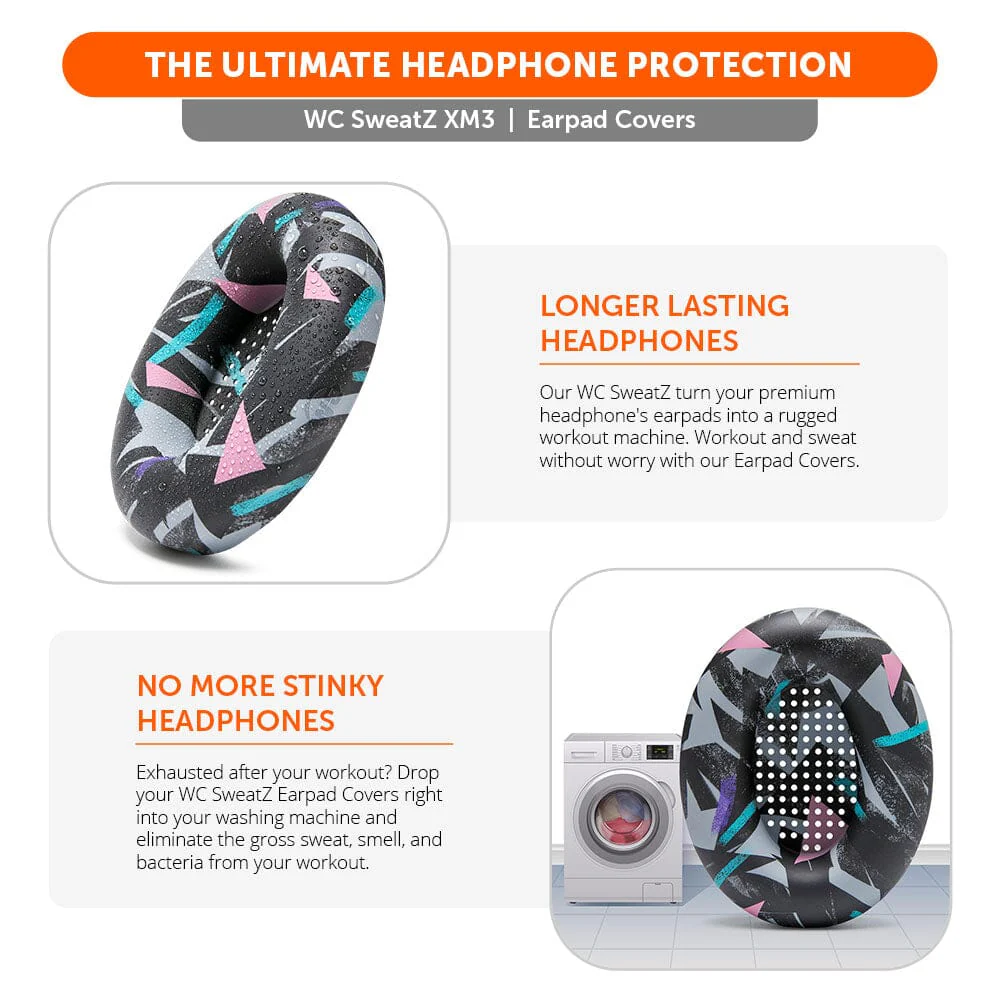 Sony WH-1000XM3 Earpad Sweat Covers - WC SweatZ - Image 17