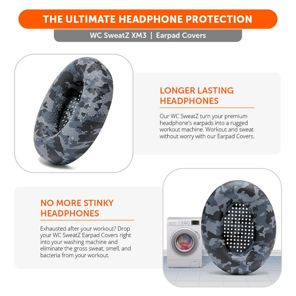 Sony WH-1000XM3 Earpad Sweat Covers - WC SweatZ - Image 31