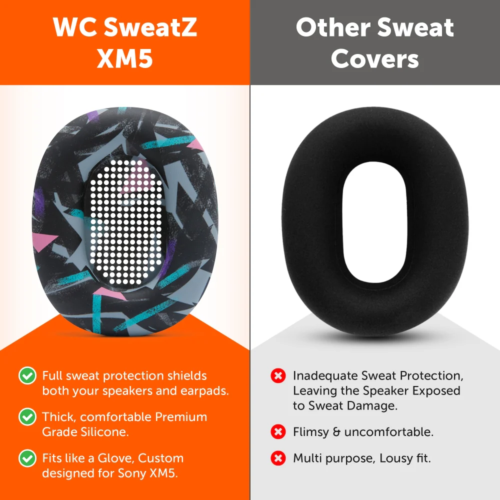 Sony WH-1000XM5 Earpad Sweat Covers - WC SweatZ - Image 18