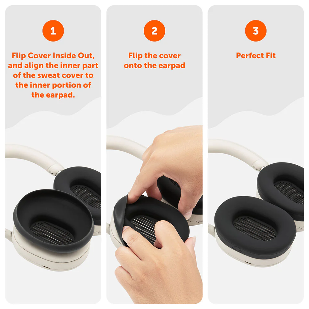 Sony WH-1000XM5 Earpad Sweat Covers - WC SweatZ - Image 5
