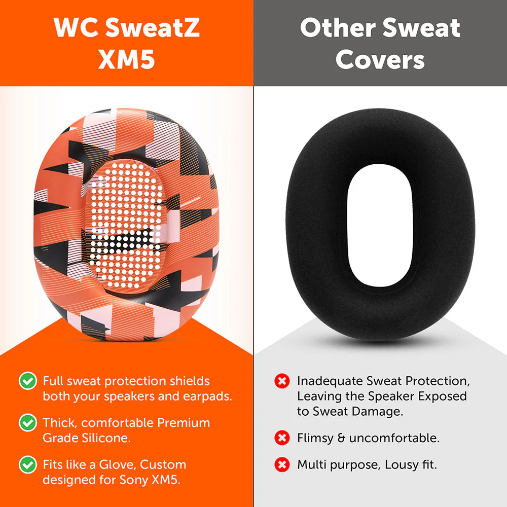 Sony WH-1000XM5 Earpad Sweat Covers - WC SweatZ - Image 60