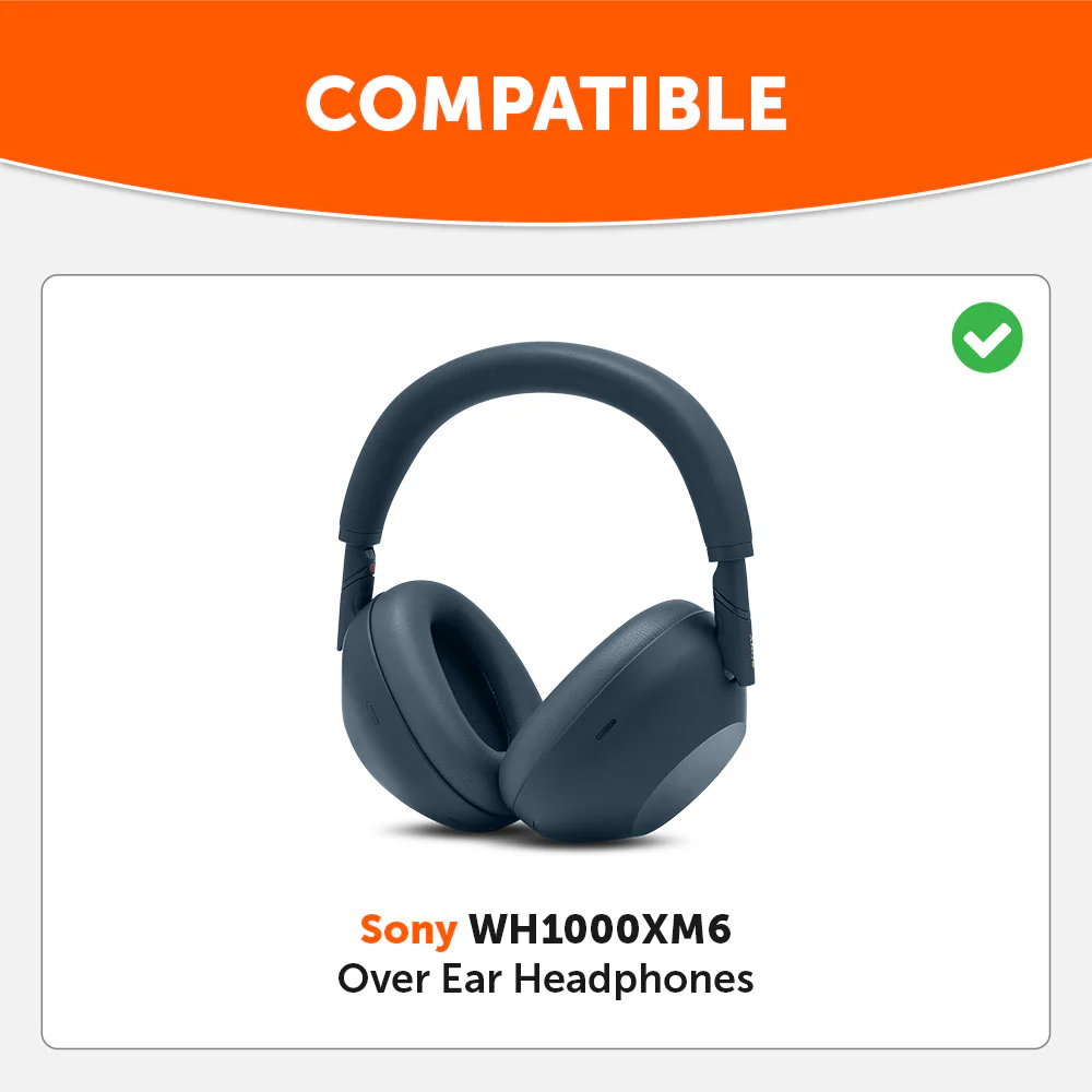 Sony WH-1000XM6 Extra Large Replacement Ear Pads – WC PadZ XM6 XL - Image 18