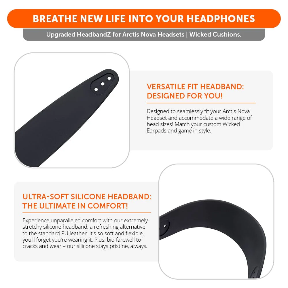 Upgraded Headband Replacement for Arctis Nova Headphones - Image 3