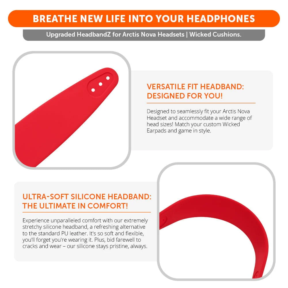 Upgraded Headband Replacement for Arctis Nova Headphones - Image 73