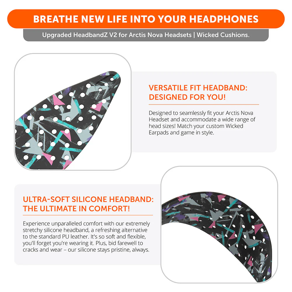 Extra Wide SteelSeries Arctis Nova Headband Replacement – WC HeadbandZ Arctis Nova V2 - Image 10