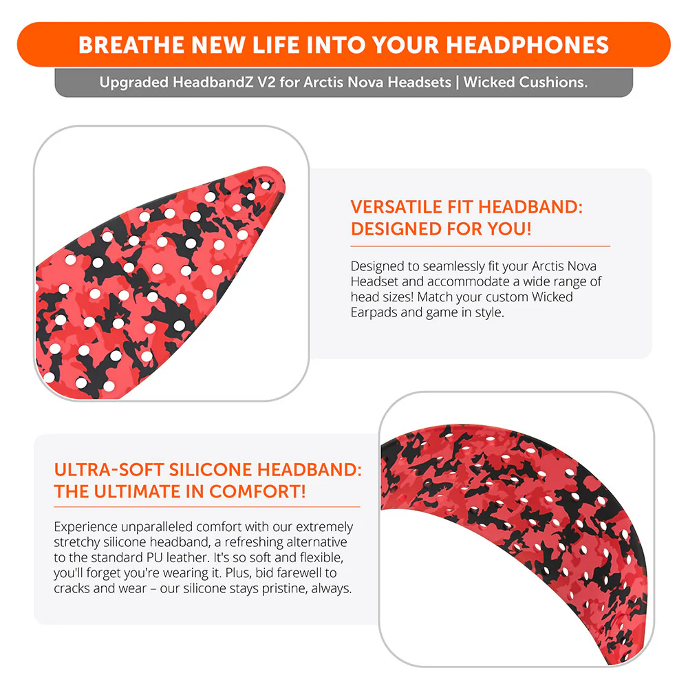Extra Wide SteelSeries Arctis Nova Headband Replacement – WC HeadbandZ Arctis Nova V2 - Image 31