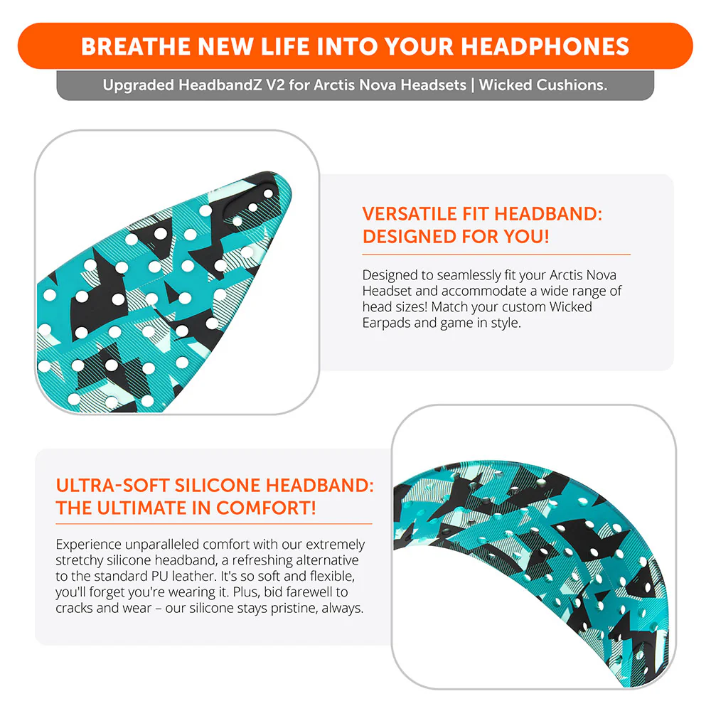 Extra Wide SteelSeries Arctis Nova Headband Replacement – WC HeadbandZ Arctis Nova V2 - Image 59