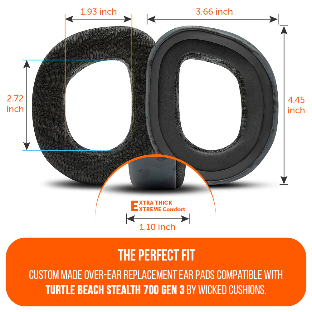 Turtle Beach Stealth 700 Gen 3 Cooling Gel Earpads – WC FreeZe V2 Stealth 700 Gen 3 - Image 10