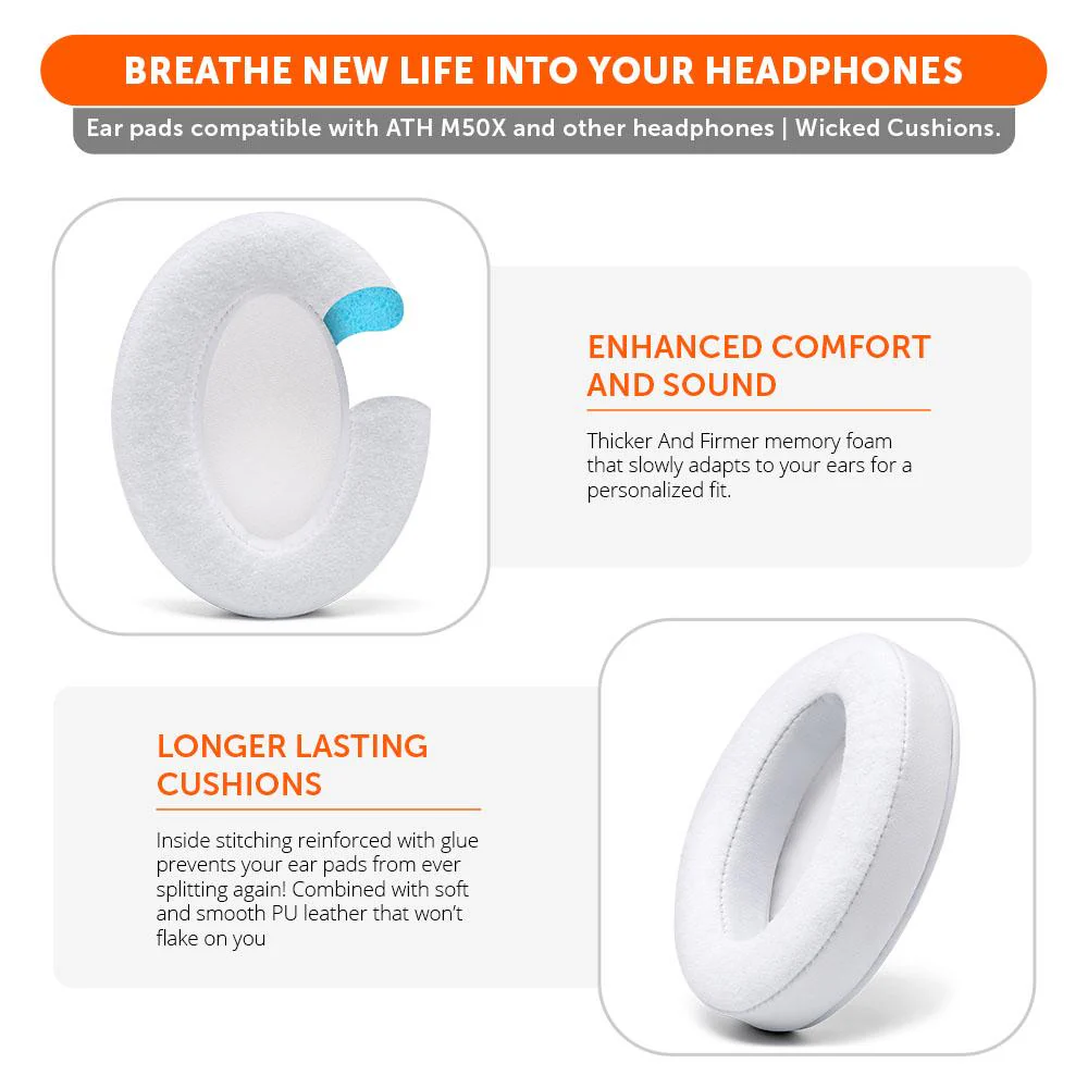 Upgraded Gaming Earpads - Hybrid Velour - Image 28