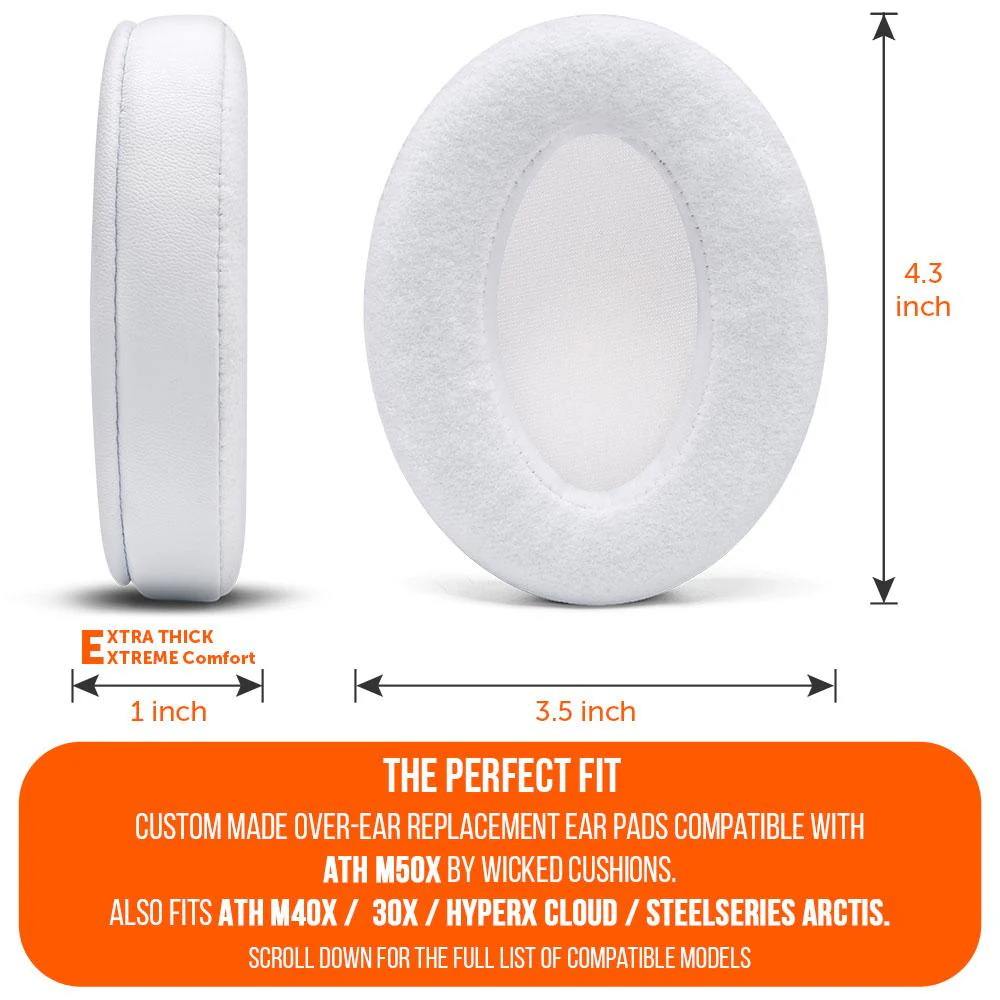 Upgraded Gaming Earpads - Hybrid Velour - Image 29