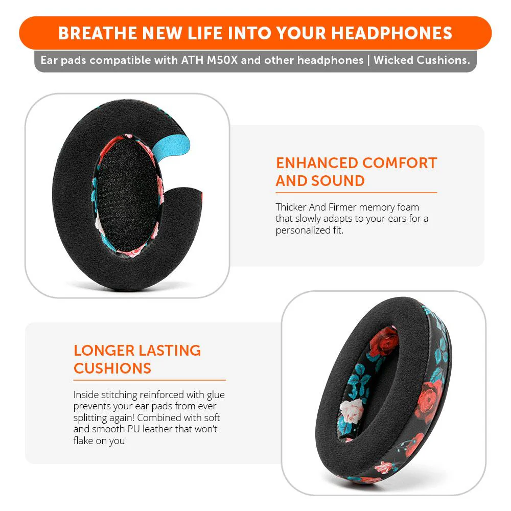 Upgraded Gaming Earpads - Hybrid Velour - Image 34
