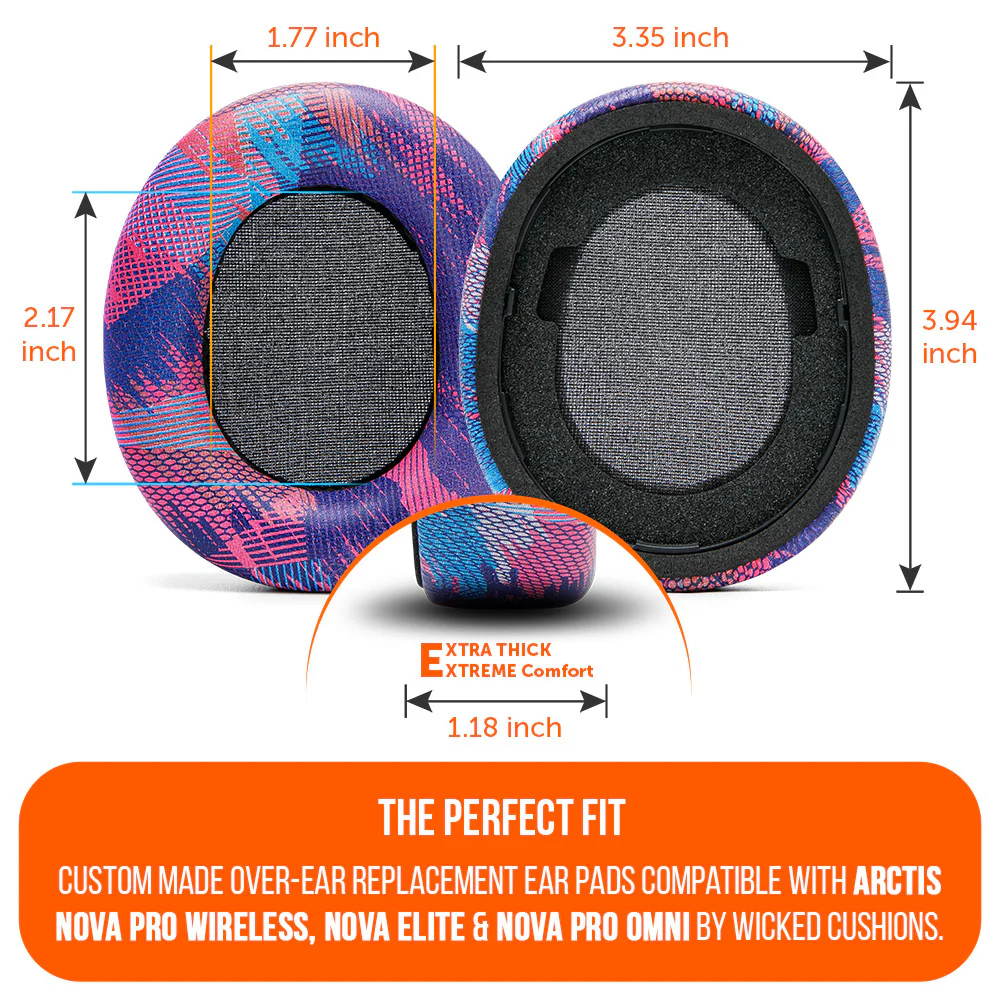 Arctis Nova Pro Wireless, Nova Elite & Nova Pro Omni Earpads - WC PadZ Nova Pro Wireless - Image 22