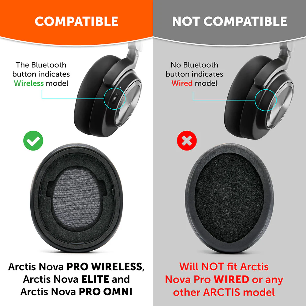 Arctis Nova Pro Wireless, Nova Elite & Nova Pro Omni Earpads - WC PadZ Nova Pro Wireless - Image 37
