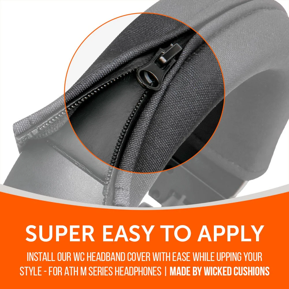 WC BandZ V2 Protective Headband Cover For ATH M Series Headphones - Image 4