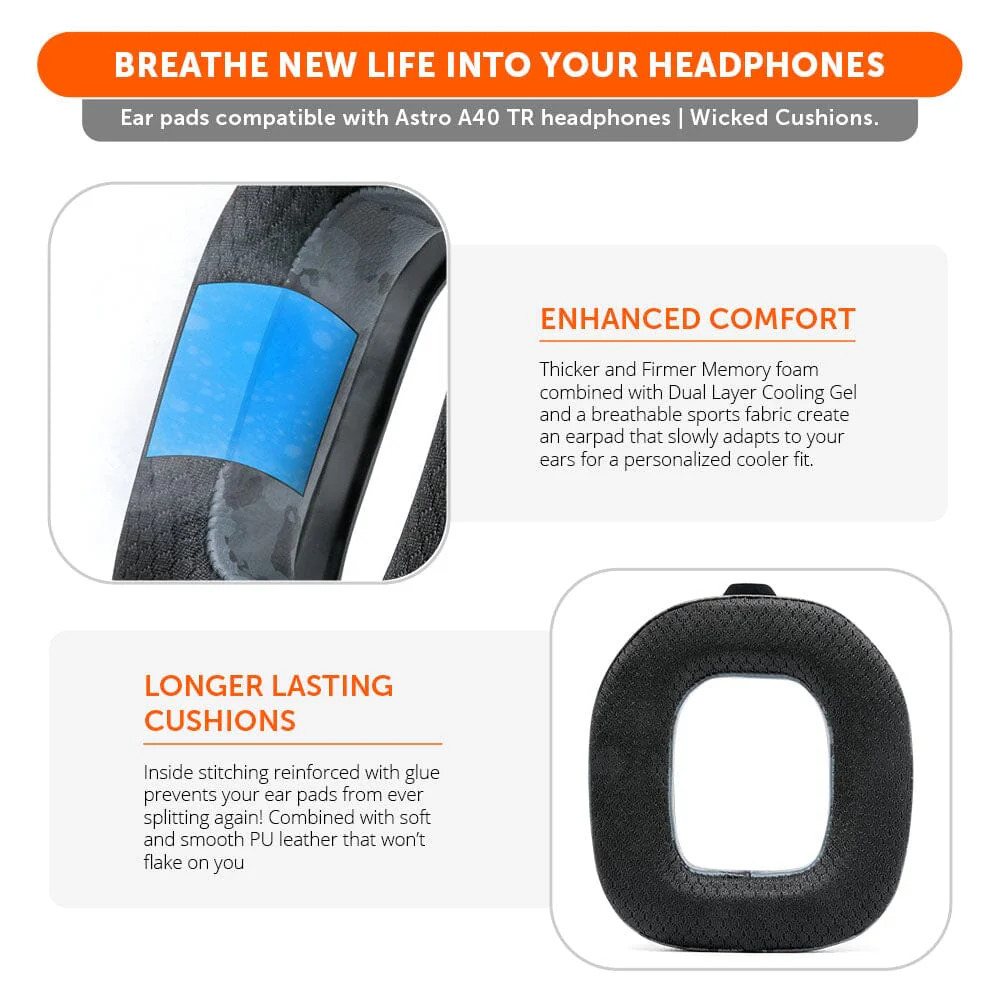 Astro A40 TR Earpads - WC FreeZe Cooling Gel - Image 9